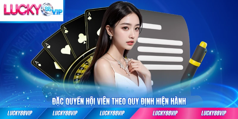 Đặc quyền hội viên theo quy định hiện hành ở LUCKY88 chính thức