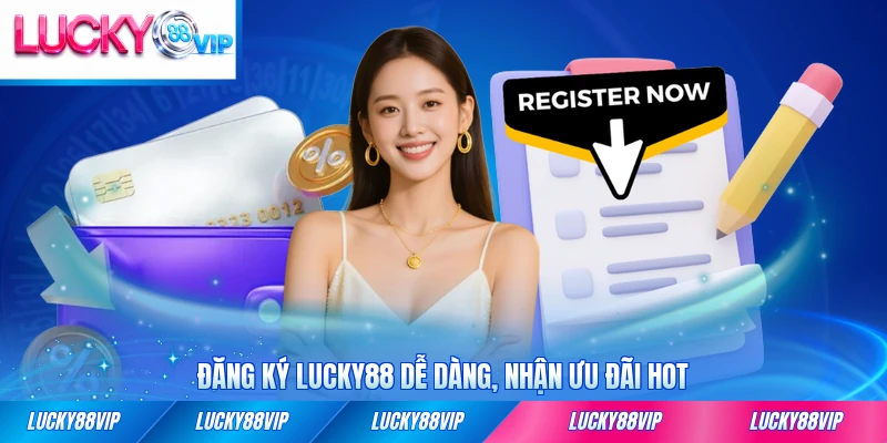 Đăng ký Lucky88 dễ dàng