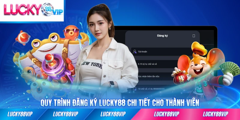 Quy trình đăng ký LUCKY88 chi tiết cho thành viên mới nhanh chóng